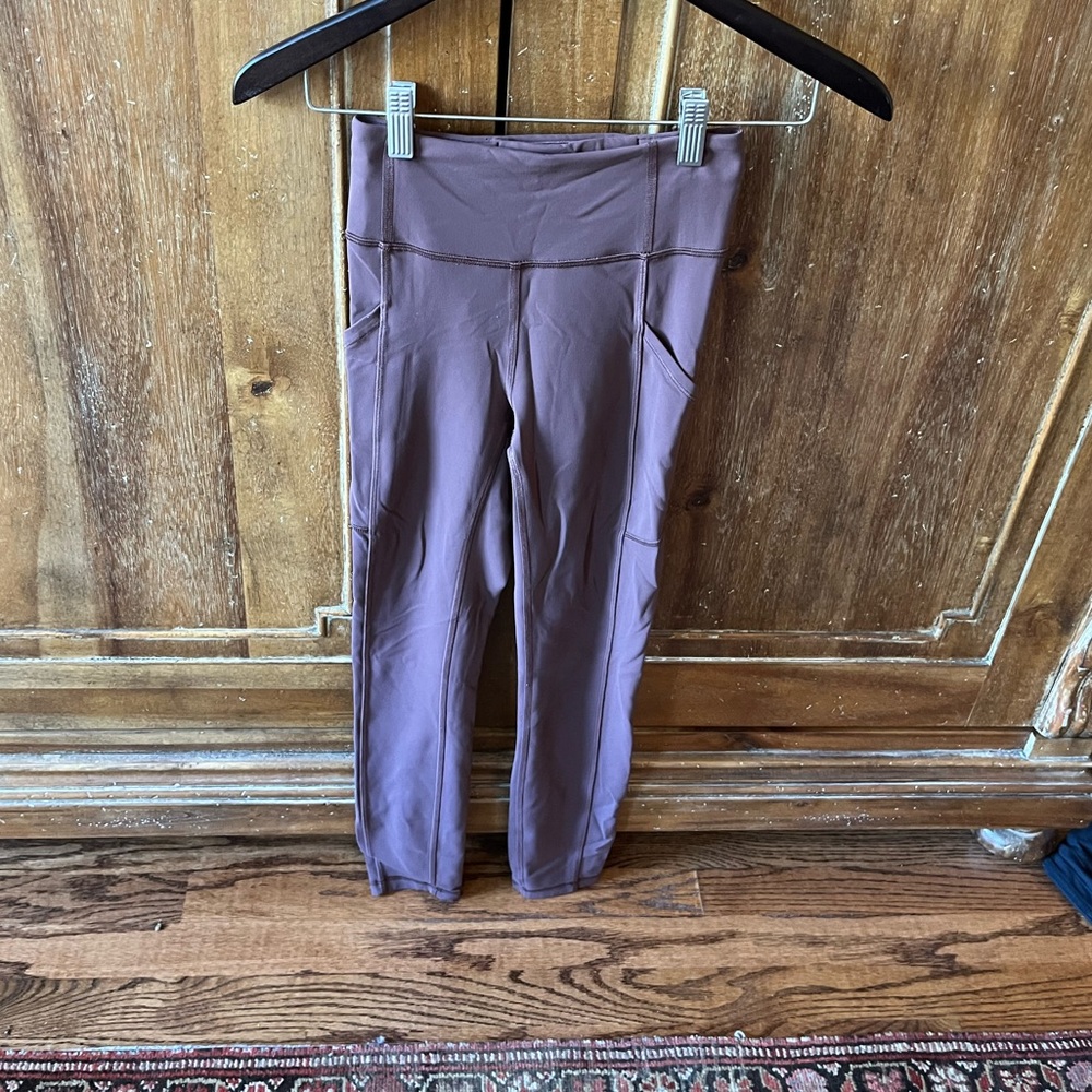 Lululemon invigorate mocha colored legging size 2